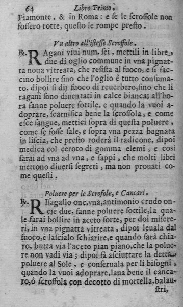 Breue compendio di marauigliosi segreti approuati, e pratticati con felice successo nelle indispositioni corporali. Diuiso in quattro libri ... Con vn Trattato bellissimo per conseruarsi in sanità. ... Dato in luce dal Sig. Fr. Domenico Auda da Lantosca ...