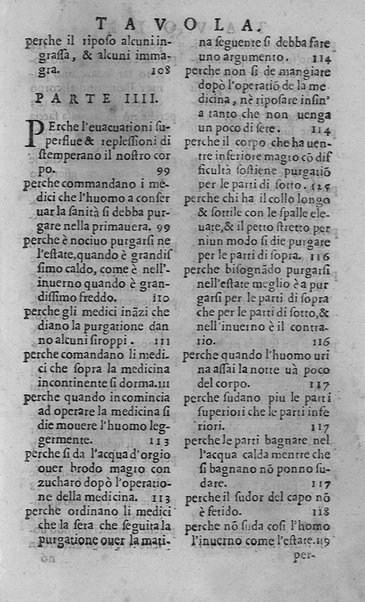 Libro intitolato il perche. Tradotto di latino in italiano, dell'eccellente medico, & astrologo, M. Gieronimo de'Manfredi. Et dall'istesso in molti luochi dilucidato, & illustrato. ... Con la dichiaratione delle virtù d'alcune herbe. Di nuouo ristampata, & ripurgata ...