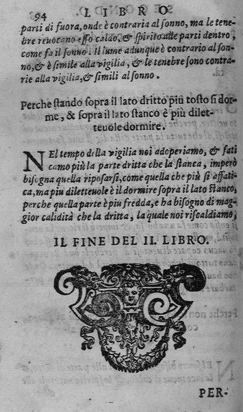 Libro intitolato il perche. Tradotto di latino in italiano, dell'eccellente medico, & astrologo, M. Gieronimo de'Manfredi. Et dall'istesso in molti luochi dilucidato, & illustrato. ... Con la dichiaratione delle virtù d'alcune herbe. Di nuouo ristampata, & ripurgata ...