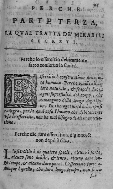 Libro intitolato il perche. Tradotto di latino in italiano, dell'eccellente medico, & astrologo, M. Gieronimo de'Manfredi. Et dall'istesso in molti luochi dilucidato, & illustrato. ... Con la dichiaratione delle virtù d'alcune herbe. Di nuouo ristampata, & ripurgata ...