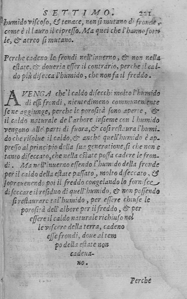 Libro intitolato il perche. Tradotto di latino in italiano, dell'eccellente medico, & astrologo, M. Gieronimo de'Manfredi. Et dall'istesso in molti luochi dilucidato, & illustrato. ... Con la dichiaratione delle virtù d'alcune herbe. Di nuouo ristampata, & ripurgata ...