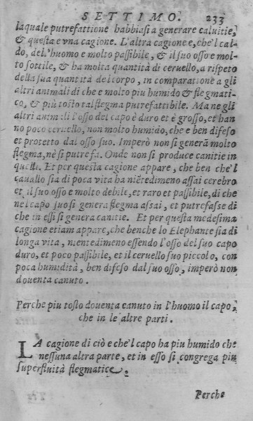 Libro intitolato il perche. Tradotto di latino in italiano, dell'eccellente medico, & astrologo, M. Gieronimo de'Manfredi. Et dall'istesso in molti luochi dilucidato, & illustrato. ... Con la dichiaratione delle virtù d'alcune herbe. Di nuouo ristampata, & ripurgata ...