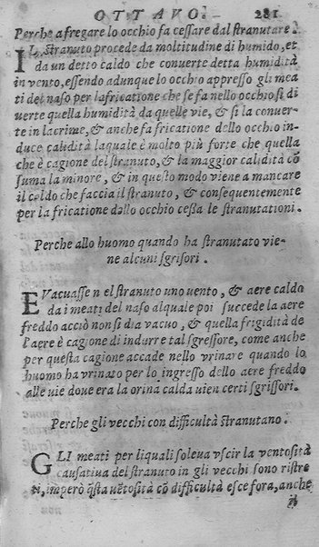 Libro intitolato il perche. Tradotto di latino in italiano, dell'eccellente medico, & astrologo, M. Gieronimo de'Manfredi. Et dall'istesso in molti luochi dilucidato, & illustrato. ... Con la dichiaratione delle virtù d'alcune herbe. Di nuouo ristampata, & ripurgata ...