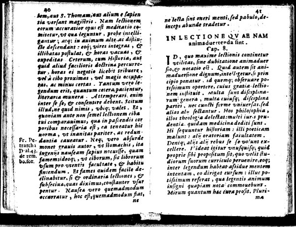 De ratione libros cum profectu legendi libellus, deq. vitanda moribus noxia lectione, oratio Francisci Sacchini e Societate Iesu