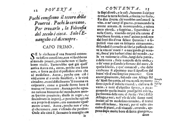 La pouerta contenta descritta, e dedicata a' ricchi non mai contenti dal P. Daniello Bartoli della Compagnia di Giesu