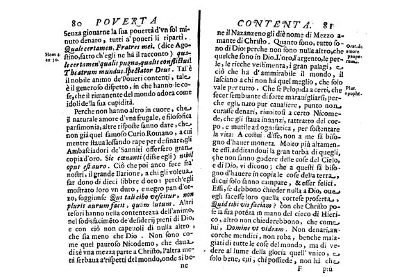 La pouerta contenta descritta, e dedicata a' ricchi non mai contenti dal P. Daniello Bartoli della Compagnia di Giesu