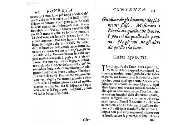 La pouerta contenta descritta, e dedicata a' ricchi non mai contenti dal P. Daniello Bartoli della Compagnia di Giesu