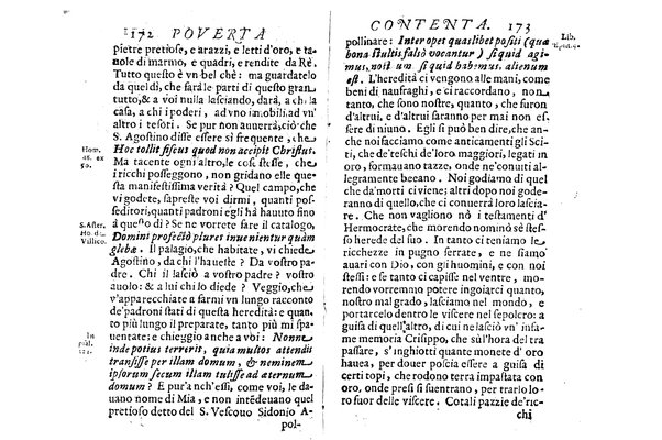 La pouerta contenta descritta, e dedicata a' ricchi non mai contenti dal P. Daniello Bartoli della Compagnia di Giesu