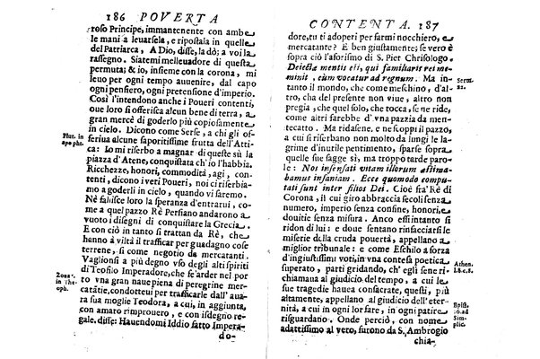 La pouerta contenta descritta, e dedicata a' ricchi non mai contenti dal P. Daniello Bartoli della Compagnia di Giesu