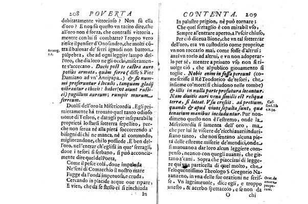 La pouerta contenta descritta, e dedicata a' ricchi non mai contenti dal P. Daniello Bartoli della Compagnia di Giesu
