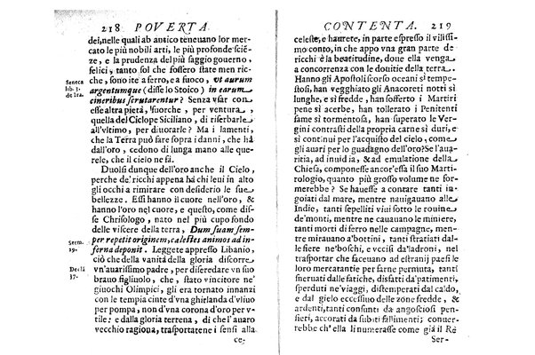 La pouerta contenta descritta, e dedicata a' ricchi non mai contenti dal P. Daniello Bartoli della Compagnia di Giesu