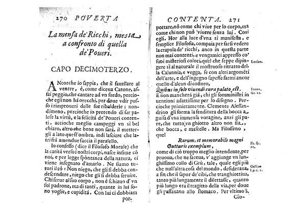 La pouerta contenta descritta, e dedicata a' ricchi non mai contenti dal P. Daniello Bartoli della Compagnia di Giesu