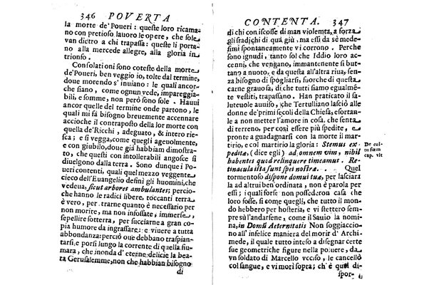 La pouerta contenta descritta, e dedicata a' ricchi non mai contenti dal P. Daniello Bartoli della Compagnia di Giesu