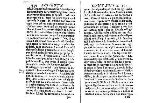 La pouerta contenta descritta, e dedicata a' ricchi non mai contenti dal P. Daniello Bartoli della Compagnia di Giesu