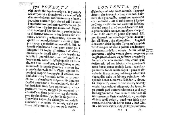 La pouerta contenta descritta, e dedicata a' ricchi non mai contenti dal P. Daniello Bartoli della Compagnia di Giesu