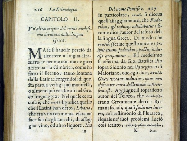 La etimologia de' nomi, papa, e, pontifex. Del sig. Ignatio Bracci preposto di Ricanati, e protonotario apostolico