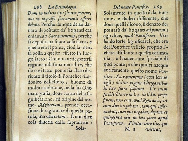 La etimologia de' nomi, papa, e, pontifex. Del sig. Ignatio Bracci preposto di Ricanati, e protonotario apostolico