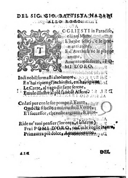 I pomi d'oro di Gio. Francisco Angelita Roco Academico Disuguale doue si contengono sue lettioni de'fichi l'una, e de'melloni l'altra. ... Aggiuntaui vna lettione della lumaca doue si proua, ch'ella sia maestra della vita humana. ...