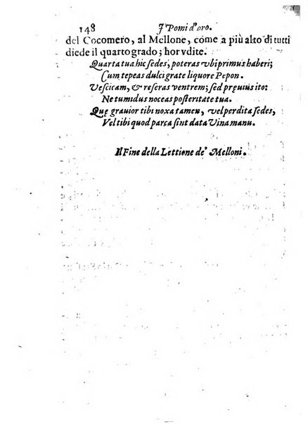 I pomi d'oro di Gio. Francisco Angelita Roco Academico Disuguale doue si contengono sue lettioni de'fichi l'una, e de'melloni l'altra. ... Aggiuntaui vna lettione della lumaca doue si proua, ch'ella sia maestra della vita humana. ...