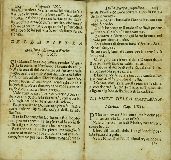 Tesoro delle gioie trattato curioso, nel quale si dichiara breuemente le virtù, qualità, e proprietà delle gioie, come perle, gemme, auori, ... e molt'altre cose più famose, e pregiate di tutti li diligentissimi scrittori antichi, ... lodate, stimate, e conosciute saluteuoli, e medicinali. Raccolto dall'Accademico Ardente Etereo. Reuisto, & accresciuto dall'Academico Cassinense Inquieto