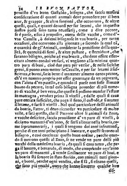 Cento, e dieci ricordi, che formano il buon fattor di villa di Giacomo Agostinetti. Ne' quali si tratta quello, e quanto deue sapere vn buon fattor di villa, ... Et in fine vna raccolta di rimedij per varie infermità di buoi, caualli, & altri animali. ...