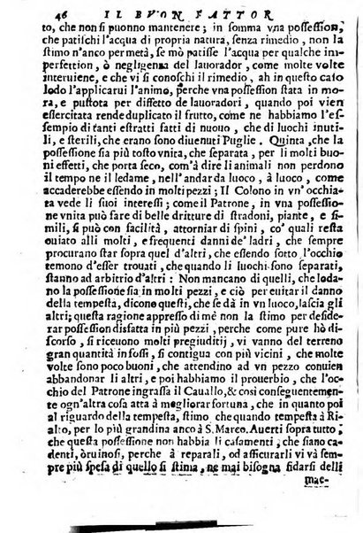 Cento, e dieci ricordi, che formano il buon fattor di villa di Giacomo Agostinetti. Ne' quali si tratta quello, e quanto deue sapere vn buon fattor di villa, ... Et in fine vna raccolta di rimedij per varie infermità di buoi, caualli, & altri animali. ...