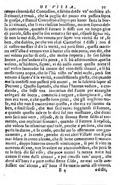 Cento, e dieci ricordi, che formano il buon fattor di villa di Giacomo Agostinetti. Ne' quali si tratta quello, e quanto deue sapere vn buon fattor di villa, ... Et in fine vna raccolta di rimedij per varie infermità di buoi, caualli, & altri animali. ...