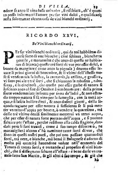 Cento, e dieci ricordi, che formano il buon fattor di villa di Giacomo Agostinetti. Ne' quali si tratta quello, e quanto deue sapere vn buon fattor di villa, ... Et in fine vna raccolta di rimedij per varie infermità di buoi, caualli, & altri animali. ...