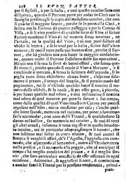 Cento, e dieci ricordi, che formano il buon fattor di villa di Giacomo Agostinetti. Ne' quali si tratta quello, e quanto deue sapere vn buon fattor di villa, ... Et in fine vna raccolta di rimedij per varie infermità di buoi, caualli, & altri animali. ...