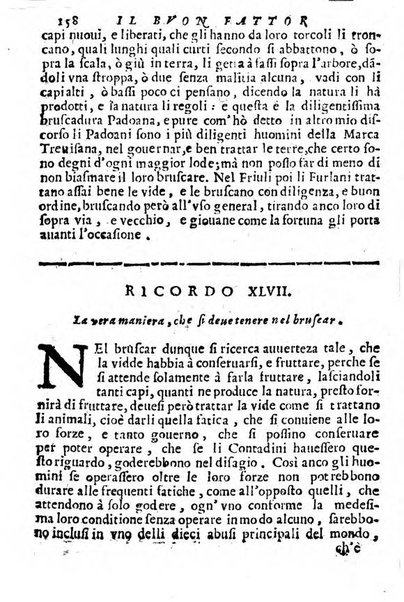 Cento, e dieci ricordi, che formano il buon fattor di villa di Giacomo Agostinetti. Ne' quali si tratta quello, e quanto deue sapere vn buon fattor di villa, ... Et in fine vna raccolta di rimedij per varie infermità di buoi, caualli, & altri animali. ...