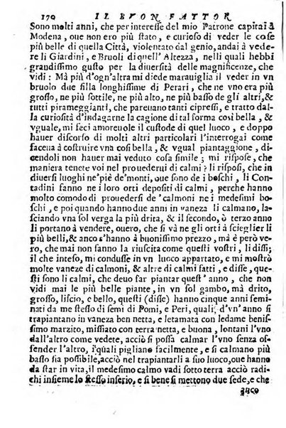 Cento, e dieci ricordi, che formano il buon fattor di villa di Giacomo Agostinetti. Ne' quali si tratta quello, e quanto deue sapere vn buon fattor di villa, ... Et in fine vna raccolta di rimedij per varie infermità di buoi, caualli, & altri animali. ...