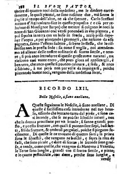 Cento, e dieci ricordi, che formano il buon fattor di villa di Giacomo Agostinetti. Ne' quali si tratta quello, e quanto deue sapere vn buon fattor di villa, ... Et in fine vna raccolta di rimedij per varie infermità di buoi, caualli, & altri animali. ...