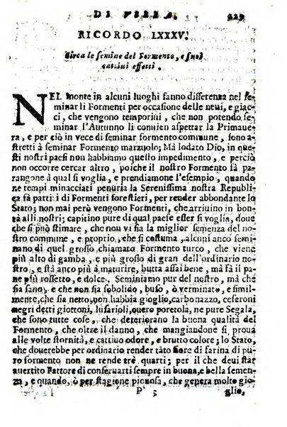 Cento, e dieci ricordi, che formano il buon fattor di villa di Giacomo Agostinetti. Ne' quali si tratta quello, e quanto deue sapere vn buon fattor di villa, ... Et in fine vna raccolta di rimedij per varie infermità di buoi, caualli, & altri animali. ...