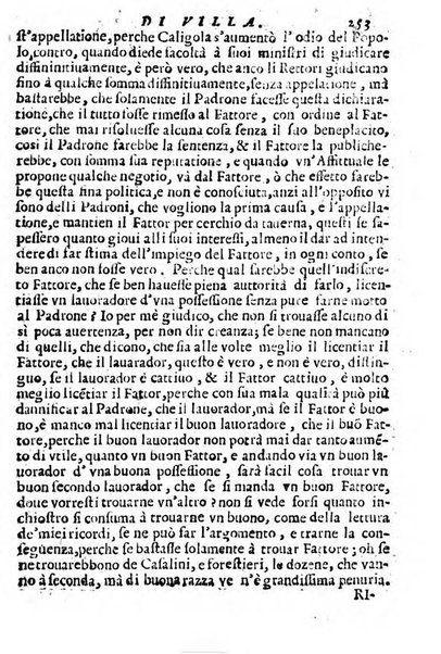 Cento, e dieci ricordi, che formano il buon fattor di villa di Giacomo Agostinetti. Ne' quali si tratta quello, e quanto deue sapere vn buon fattor di villa, ... Et in fine vna raccolta di rimedij per varie infermità di buoi, caualli, & altri animali. ...