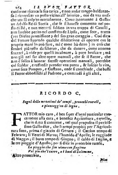 Cento, e dieci ricordi, che formano il buon fattor di villa di Giacomo Agostinetti. Ne' quali si tratta quello, e quanto deue sapere vn buon fattor di villa, ... Et in fine vna raccolta di rimedij per varie infermità di buoi, caualli, & altri animali. ...