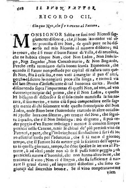 Cento, e dieci ricordi, che formano il buon fattor di villa di Giacomo Agostinetti. Ne' quali si tratta quello, e quanto deue sapere vn buon fattor di villa, ... Et in fine vna raccolta di rimedij per varie infermità di buoi, caualli, & altri animali. ...