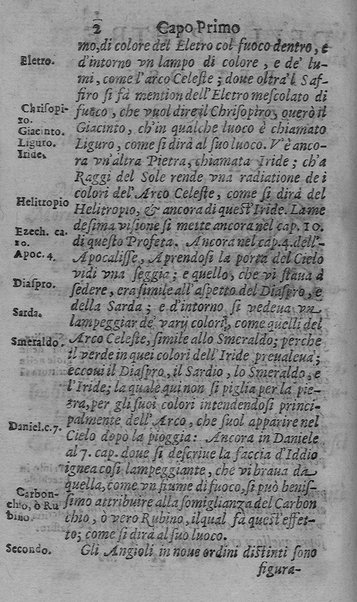 Il tesoro delle gioie, trattato marauiglioso, intorno alle vertuti, e proprieta' più rare di tutte le gioie, perle, ... Raccolto, & ordinato, per Cleandro Arnobio Academico Ardente Etereo: et hora in questi nouelli giorni dato alla luce del mondo; da Archangelo Riccio. ...