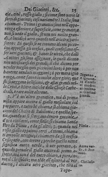 Il tesoro delle gioie, trattato marauiglioso, intorno alle vertuti, e proprieta' più rare di tutte le gioie, perle, ... Raccolto, & ordinato, per Cleandro Arnobio Academico Ardente Etereo: et hora in questi nouelli giorni dato alla luce del mondo; da Archangelo Riccio. ...