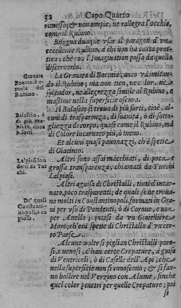 Il tesoro delle gioie, trattato marauiglioso, intorno alle vertuti, e proprieta' più rare di tutte le gioie, perle, ... Raccolto, & ordinato, per Cleandro Arnobio Academico Ardente Etereo: et hora in questi nouelli giorni dato alla luce del mondo; da Archangelo Riccio. ...