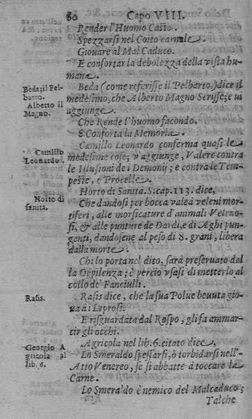 Il tesoro delle gioie, trattato marauiglioso, intorno alle vertuti, e proprieta' più rare di tutte le gioie, perle, ... Raccolto, & ordinato, per Cleandro Arnobio Academico Ardente Etereo: et hora in questi nouelli giorni dato alla luce del mondo; da Archangelo Riccio. ...