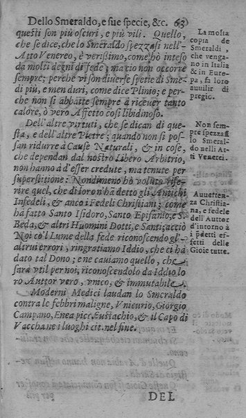 Il tesoro delle gioie, trattato marauiglioso, intorno alle vertuti, e proprieta' più rare di tutte le gioie, perle, ... Raccolto, & ordinato, per Cleandro Arnobio Academico Ardente Etereo: et hora in questi nouelli giorni dato alla luce del mondo; da Archangelo Riccio. ...