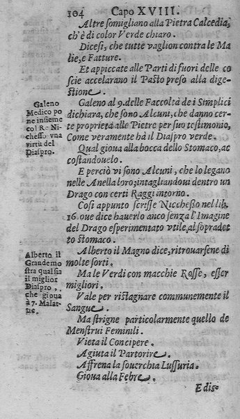 Il tesoro delle gioie, trattato marauiglioso, intorno alle vertuti, e proprieta' più rare di tutte le gioie, perle, ... Raccolto, & ordinato, per Cleandro Arnobio Academico Ardente Etereo: et hora in questi nouelli giorni dato alla luce del mondo; da Archangelo Riccio. ...