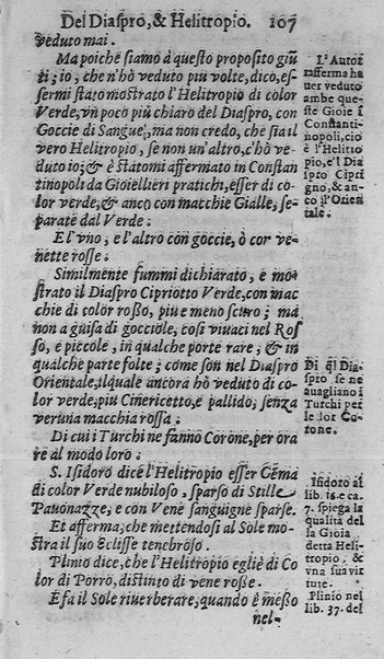 Il tesoro delle gioie, trattato marauiglioso, intorno alle vertuti, e proprieta' più rare di tutte le gioie, perle, ... Raccolto, & ordinato, per Cleandro Arnobio Academico Ardente Etereo: et hora in questi nouelli giorni dato alla luce del mondo; da Archangelo Riccio. ...