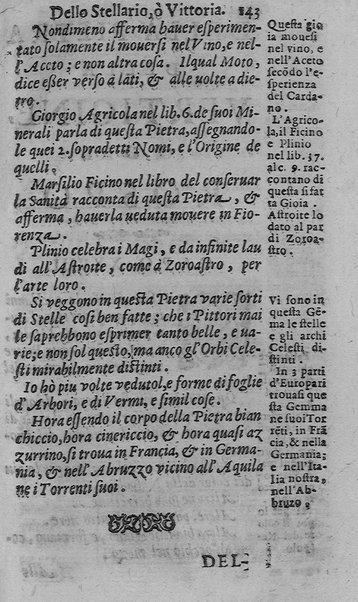 Il tesoro delle gioie, trattato marauiglioso, intorno alle vertuti, e proprieta' più rare di tutte le gioie, perle, ... Raccolto, & ordinato, per Cleandro Arnobio Academico Ardente Etereo: et hora in questi nouelli giorni dato alla luce del mondo; da Archangelo Riccio. ...