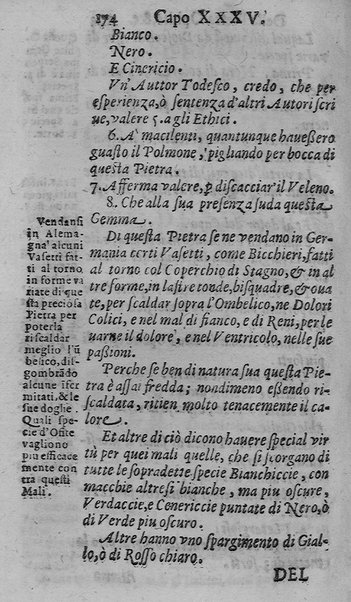 Il tesoro delle gioie, trattato marauiglioso, intorno alle vertuti, e proprieta' più rare di tutte le gioie, perle, ... Raccolto, & ordinato, per Cleandro Arnobio Academico Ardente Etereo: et hora in questi nouelli giorni dato alla luce del mondo; da Archangelo Riccio. ...