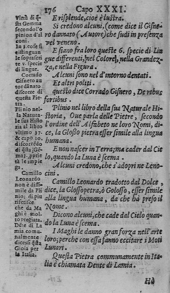 Il tesoro delle gioie, trattato marauiglioso, intorno alle vertuti, e proprieta' più rare di tutte le gioie, perle, ... Raccolto, & ordinato, per Cleandro Arnobio Academico Ardente Etereo: et hora in questi nouelli giorni dato alla luce del mondo; da Archangelo Riccio. ...