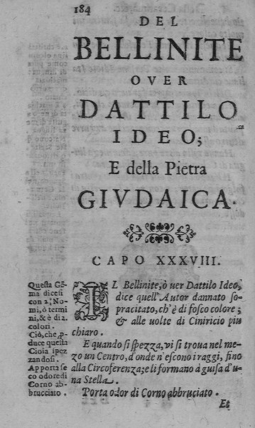 Il tesoro delle gioie, trattato marauiglioso, intorno alle vertuti, e proprieta' più rare di tutte le gioie, perle, ... Raccolto, & ordinato, per Cleandro Arnobio Academico Ardente Etereo: et hora in questi nouelli giorni dato alla luce del mondo; da Archangelo Riccio. ...