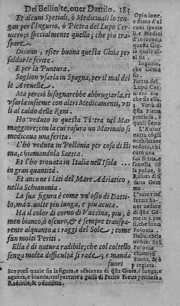 Il tesoro delle gioie, trattato marauiglioso, intorno alle vertuti, e proprieta' più rare di tutte le gioie, perle, ... Raccolto, & ordinato, per Cleandro Arnobio Academico Ardente Etereo: et hora in questi nouelli giorni dato alla luce del mondo; da Archangelo Riccio. ...