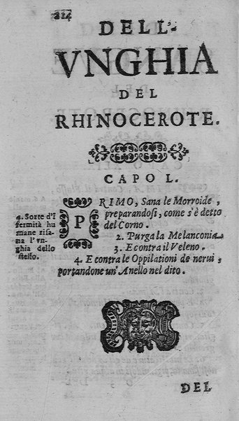 Il tesoro delle gioie, trattato marauiglioso, intorno alle vertuti, e proprieta' più rare di tutte le gioie, perle, ... Raccolto, & ordinato, per Cleandro Arnobio Academico Ardente Etereo: et hora in questi nouelli giorni dato alla luce del mondo; da Archangelo Riccio. ...
