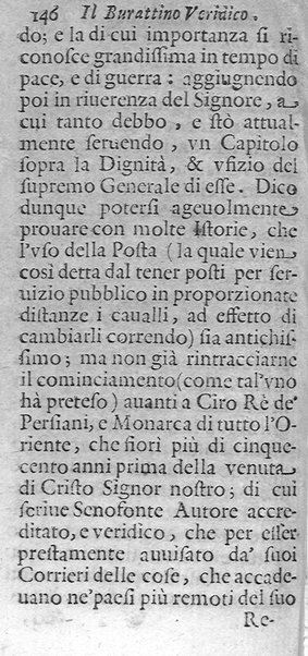 Il burattino veridico, ouero, instruzione generale per chi viaggia, con la descrizione dell'Europa, distinzione de' regni, prouincie, e città, ... Data alla luce da Giuseppe Miselli corriere detto Burattino da Castel Nuouo di Porto, ...